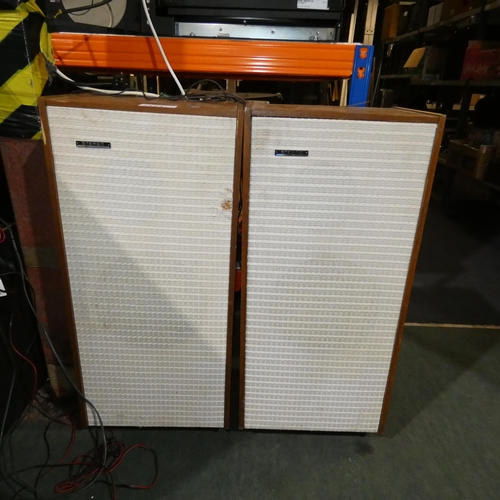 3324 - 2 x vintage loud speakers