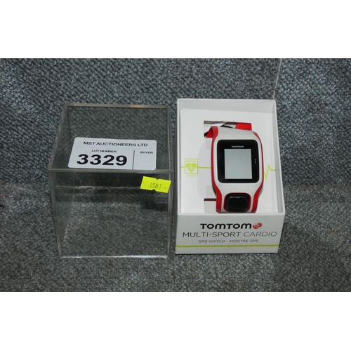 3329 - A TomTom multi-sport cardio GPS watch