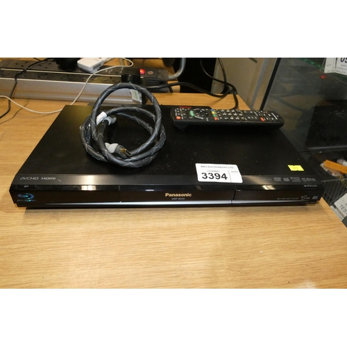 3394 - A Panasonic Blu-Ray player type DMP-BD35 - no remote - trade