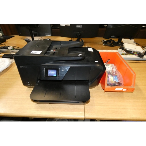 3405 - An office multi function printer by HP type Office Jet 7510, comes with various ink cartridges - req... 