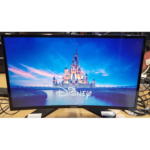 3395 - A curved 27 inch full HD computer monitor by Samsung type C27f390fhu - trade