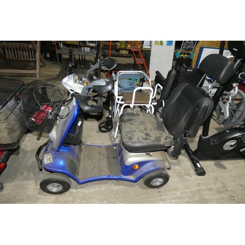 3062 - A battery powered mobility scooter by Elite Mobility, supplied with a mains battery charger but NO k... 