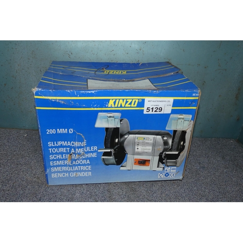 5129 - A Kinzo bench grinder 200mm, 240v