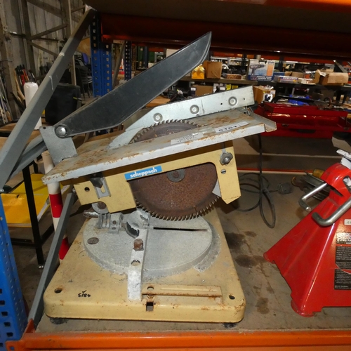 5161 - A Scheppach undercut mitre saw type TKG250E, 240v