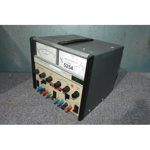 5254 - A Farnell stabilised power supply type LT30-2