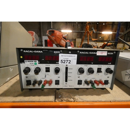 5272 - A Racal-Dana double power supply - 2 x type 9231