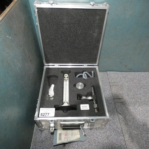 5277 - A case containing an ex-MOD Influx flow meter