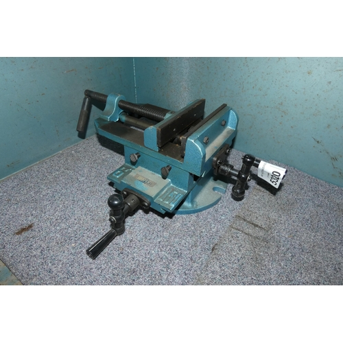 5320 - A Draper cross slide vice 15cm / 6 inch