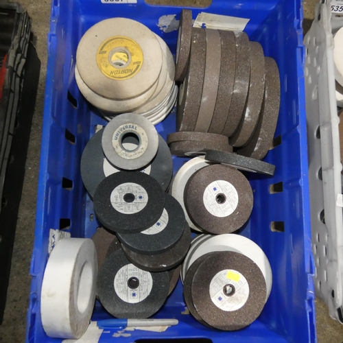 5357 - A quantity of various grinding wheels. Not practical to list in detail so please view or see photogr... 