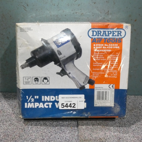 5442 - A Draper Air Tools 1/2 inch drive impact wrench