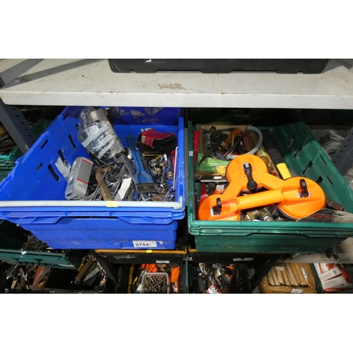 5754 - A quantity of various hand tools. Not practical to list in detail so please view or see photographs.... 