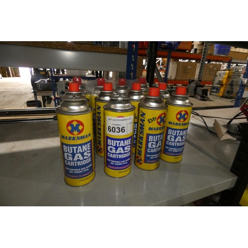 13 x 227g cans of Butane gas