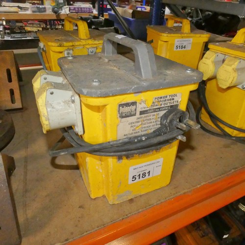 5181 - A 110v site transformer 3.3KVA