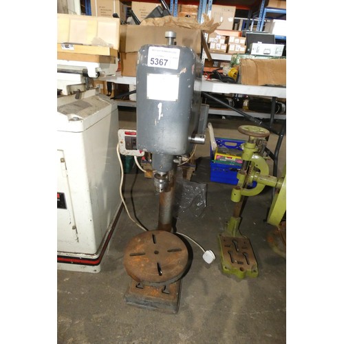 5367 - A bench top pillar drill 240v - No other details visible