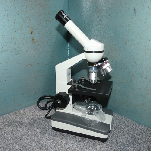 5549 - 1 x Microtec CM-3 educational / student microscope (up to 400x magnification). Unused, boxed and ori... 