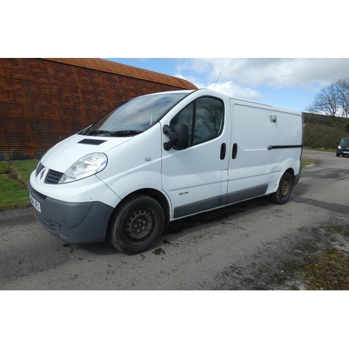 4 - Renault Trafic LWB LL29DCI 115 Panel van, White, Reg HN14 JFX, 30/04/2014, 6 Spd manual Diesel 1996c... 