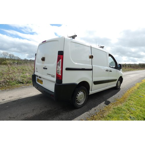 5 - Citroen Dispatch 1000 L1 1.6 HDI van, White, Reg LD64 AFV, 28/11/2014,  5 spd manual Diesel 1560cc, ... 