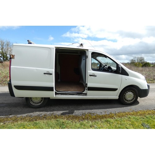 5 - Citroen Dispatch 1000 L1 1.6 HDI van, White, Reg LD64 AFV, 28/11/2014,  5 spd manual Diesel 1560cc, ... 