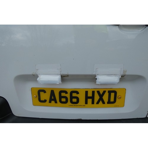 9 - Citroen Berlingo 1.6 625 LX Blue Hdi 75PS Refrigerated Van White, Reg CA66 HXD, 17/02/2017, 5 spd ma... 