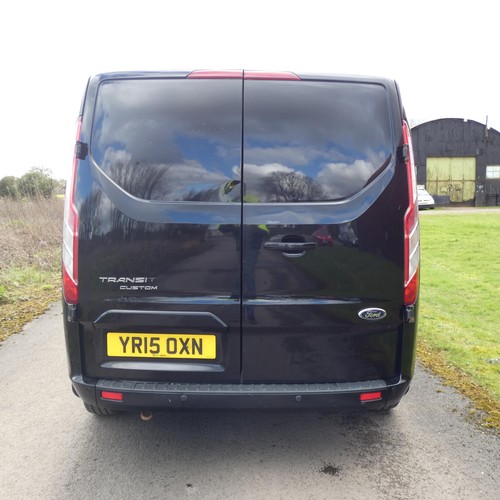 3 - Ford Transit Custom 290 Ltd edition L 2 DIES, 2.2 TDCI 125PS Low Roof LWB Panel van. Black.   Reg YR... 