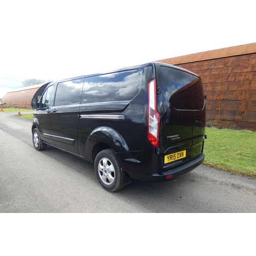 3 - Ford Transit Custom 290 Ltd edition L 2 DIES, 2.2 TDCI 125PS Low Roof LWB Panel van. Black.   Reg YR... 