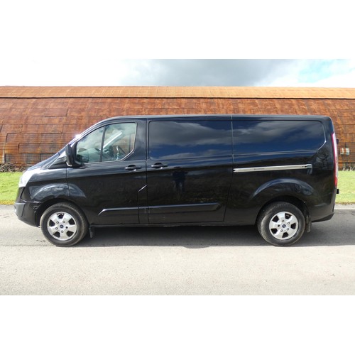 3 - Ford Transit Custom 290 Ltd edition L 2 DIES, 2.2 TDCI 125PS Low Roof LWB Panel van. Black.   Reg YR... 