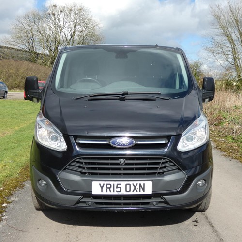 3 - Ford Transit Custom 290 Ltd edition L 2 DIES, 2.2 TDCI 125PS Low Roof LWB Panel van. Black.   Reg YR... 