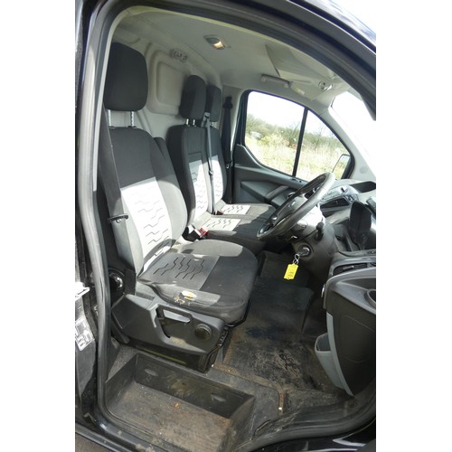 3 - Ford Transit Custom 290 Ltd edition L 2 DIES, 2.2 TDCI 125PS Low Roof LWB Panel van. Black.   Reg YR... 