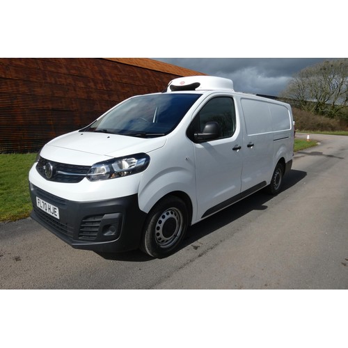 10 - Vauxhall Vivaro 3100 2.0D 120PS Edition Fridge Van.  Reg FL70 HJE, 07/12/2020,  6 speed manual diese... 