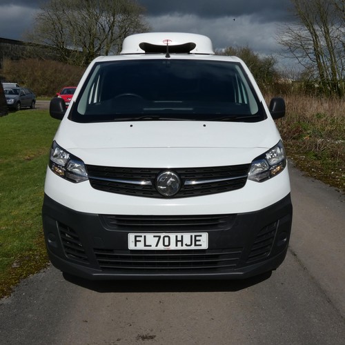 10 - Vauxhall Vivaro 3100 2.0D 120PS Edition Fridge Van.  Reg FL70 HJE, 07/12/2020,  6 speed manual diese... 