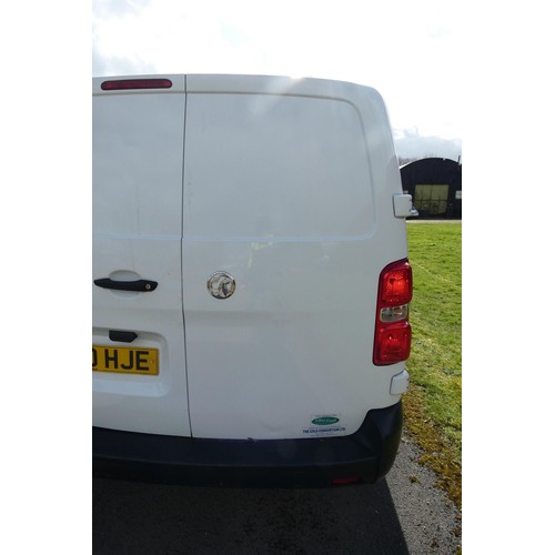 10 - Vauxhall Vivaro 3100 2.0D 120PS Edition Fridge Van.  Reg FL70 HJE, 07/12/2020,  6 speed manual diese... 