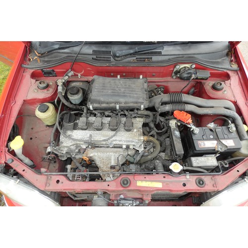 17 - Nissan Micra S, Red, 3 Dr hatchback, Reg: WP02 OYD. 28/06/2002, 5 spd manual petrol 998cc, No MoT ex... 