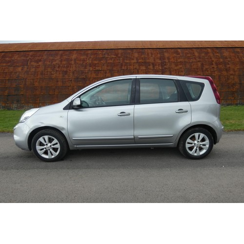 18 - Nissan Note Acenta, Silver, MPV, Reg: WF11 OCM, 12/04/2011, 5 spd manual petrol, 1598cc,  MoT expire... 