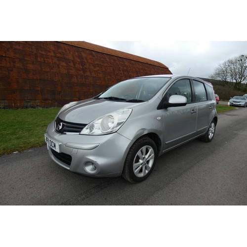 18 - Nissan Note Acenta, Silver, MPV, Reg: WF11 OCM, 12/04/2011, 5 spd manual petrol, 1598cc,  MoT expire... 