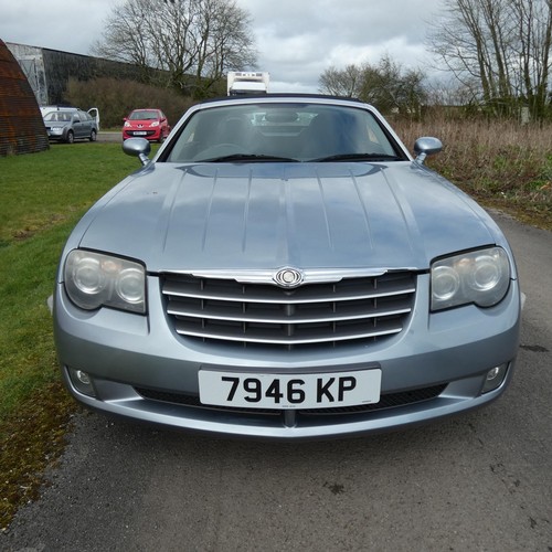 24 - WITHDRAWN: Chrysler Crossfire Roadster Convertible 3.2 V6 2dr Auto, Reg 7946 KP, 16/06/2006, 5 spd A... 