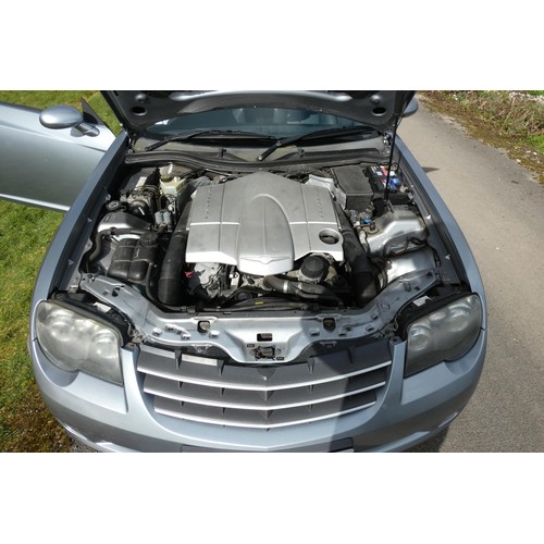 24 - WITHDRAWN: Chrysler Crossfire Roadster Convertible 3.2 V6 2dr Auto, Reg 7946 KP, 16/06/2006, 5 spd A... 