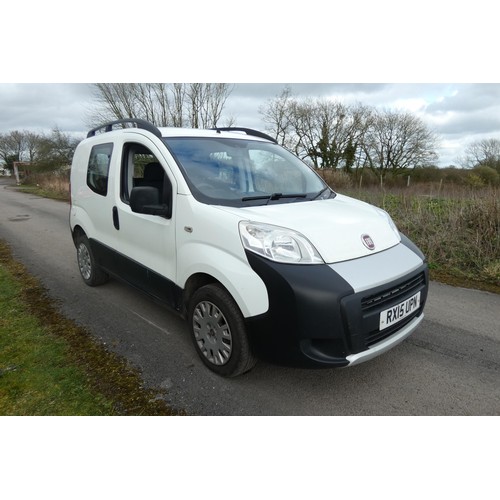 6 - Fiat Fiorino 16V adventure Multijet 1.3 Combi car derived Van, White,  Reg RX15 UPN, 29/04/2015, 5 s... 