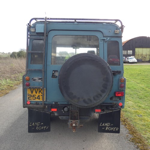 23 - Land Rover LWB 109”  later TDi engine fitted.  4x4 Station Wagon, Reg VVK 254T, 11/01/1979,  Diesel,... 