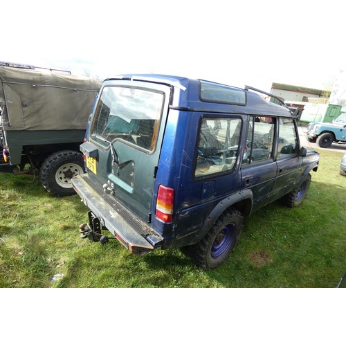 21 - Land Rover Discovery TDI Auto, Blue, Reg M731 OFV, 16/09/1994, 4 spd auto diesel 2495cc, No Mot, Mil... 