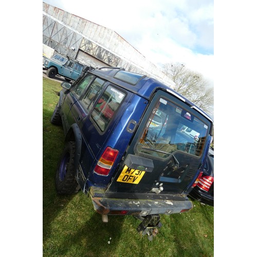 21 - Land Rover Discovery TDI Auto, Blue, Reg M731 OFV, 16/09/1994, 4 spd auto diesel 2495cc, No Mot, Mil... 