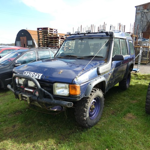 21 - Land Rover Discovery TDI Auto, Blue, Reg M731 OFV, 16/09/1994, 4 spd auto diesel 2495cc, No Mot, Mil... 