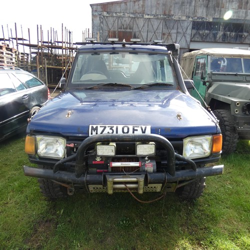 21 - Land Rover Discovery TDI Auto, Blue, Reg M731 OFV, 16/09/1994, 4 spd auto diesel 2495cc, No Mot, Mil... 