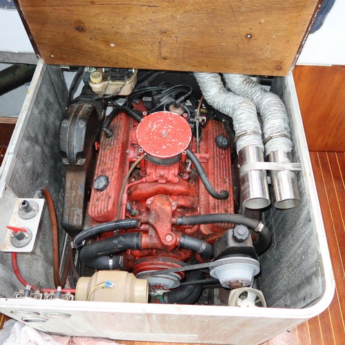 26 - Rare 22ft Aluminium powerboat, “Blue Rain” built for the Cowes to Torquay Power Boat race in 1965 by... 