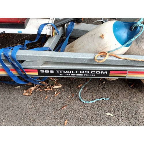 26 - Rare 22ft Aluminium powerboat, “Blue Rain” built for the Cowes to Torquay Power Boat race in 1965 by... 