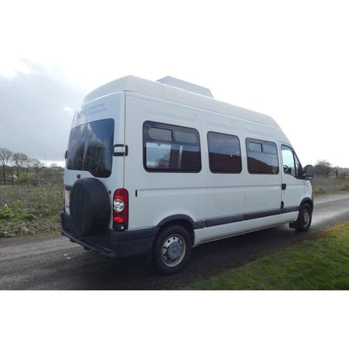 8 - Renault Master LH35 DCi 100 LWB High Roof Special MPV. Wellfare Unit.  Reg YX58 JCZ, 01/02/2009, 6 S... 