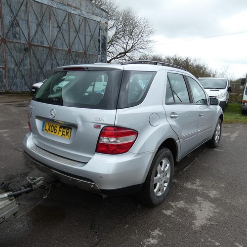 7 - Mercedes ML320 SW CDI SE Auto 4x4 Estate, Reg: LX06 FER, 25/05/2006, 7 spd Auto Diesel, `2987cc, 221... 