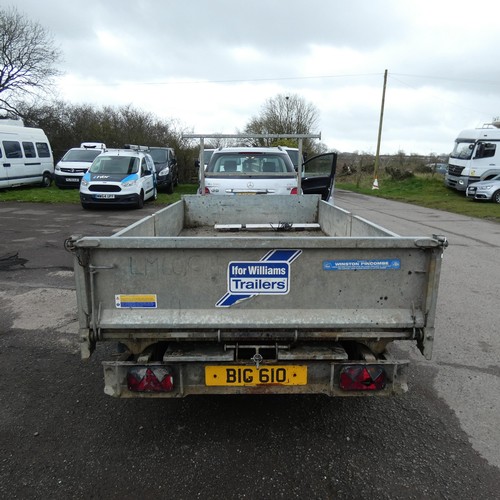 6109 - Ifor Williams Tipping Plant Trailer, TT3017 3500kgs, Year 2007, 10ft x 5ft .twin axle, with slide ou... 