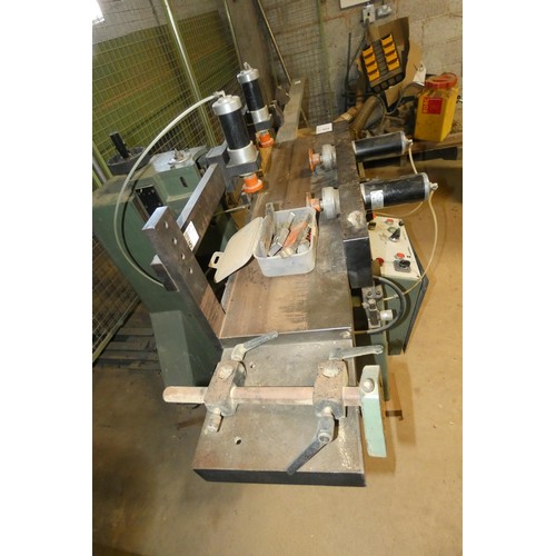 5 - A Muti horizontal swing mortiser model OMB-1 ECO SI, 3ph supplied with various tooling