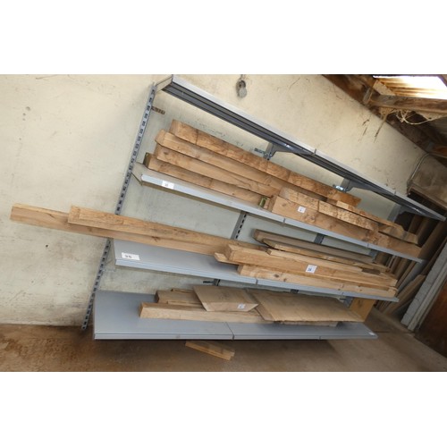 34 - A quantity of various lengths of Oak. Not practical to list in detail so please view or see photogra... 