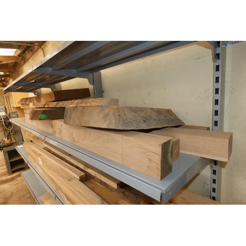 34 - A quantity of various lengths of Oak. Not practical to list in detail so please view or see photogra... 